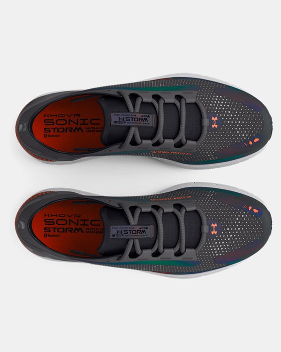 Men's UA HOVR™ Sonic 5 Storm Running Shoes, Gray, pdpMainDesktop image number 2